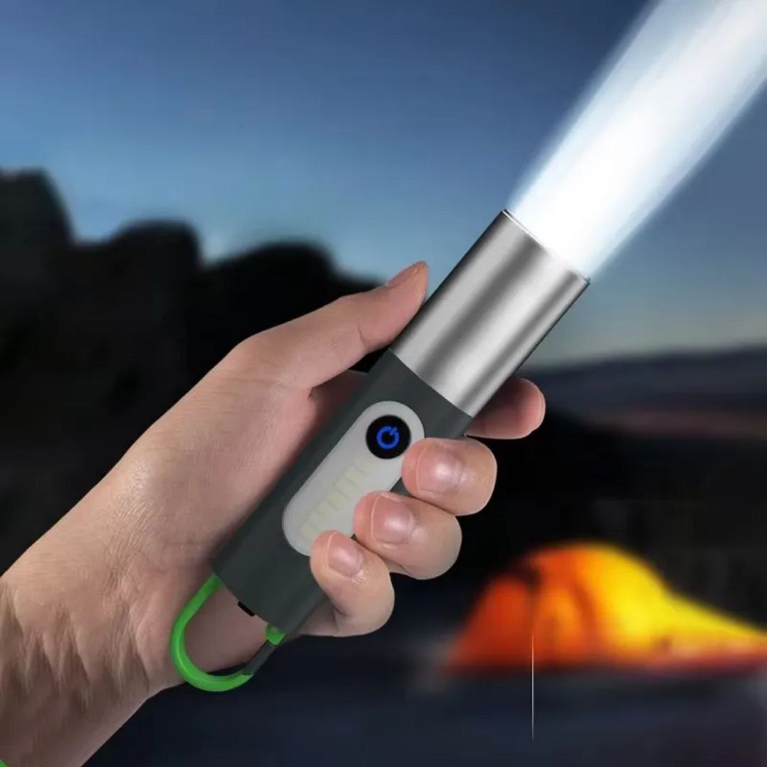 Digital Thunder XST-836 USB Rechargeable FlashLight Torch Light