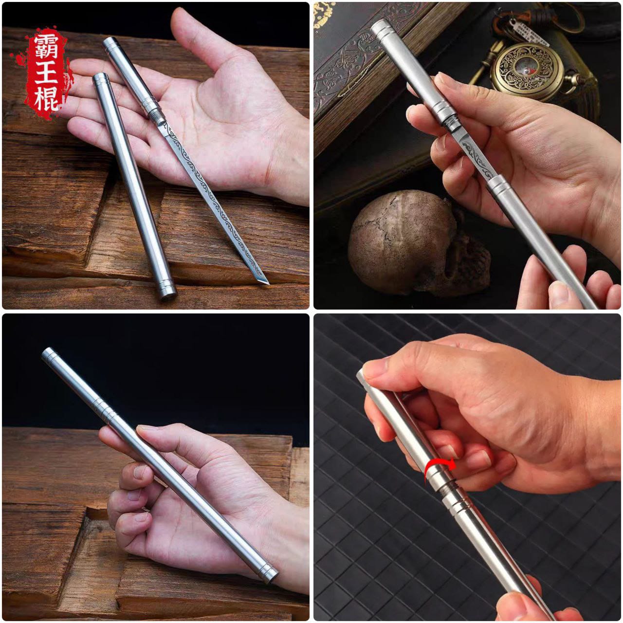 Stainless Steel Portable Sharp Pen Knife